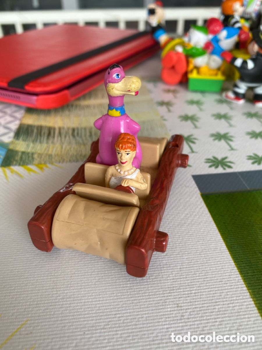 Figuras de Goma y PVC: Figura pl&aacute;stico Picapiedras