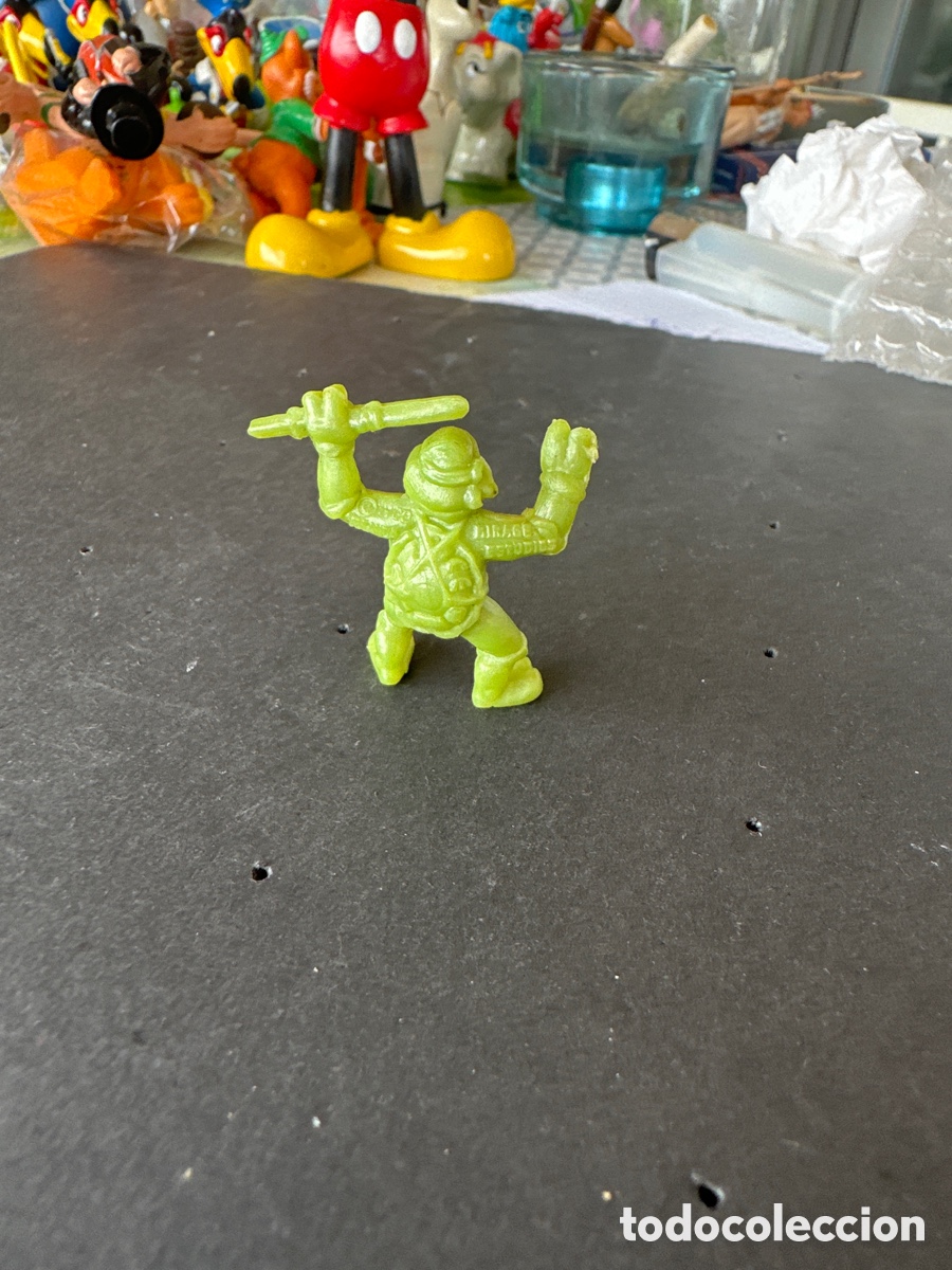 Figuras de goma y PVC: Figura Dunkin tortuga ninja - Foto 2