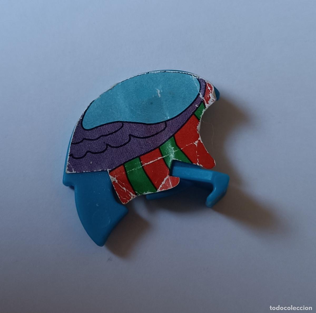 Figuras de Goma Kinder: pieza de papagayo equilibrista kinder antiguo montable secundario desmontable ave loro ave exotica