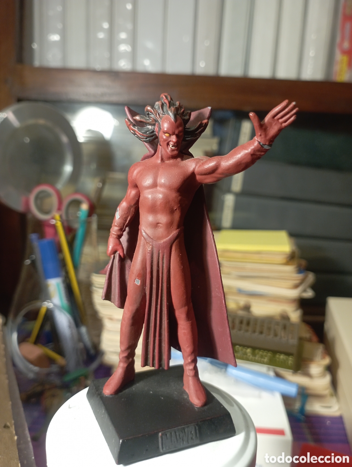Figuras de Goma y PVC: Figura de plomo Marvel. Mefisto Sobre 10 cm