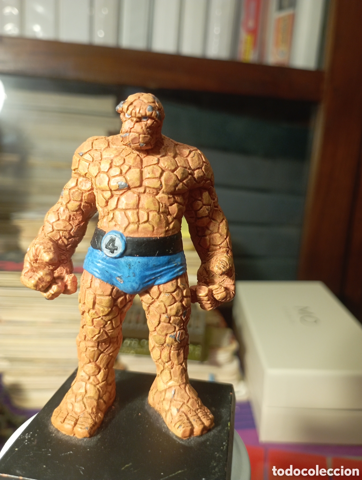 Figuras de Goma y PVC: Figura de plomo Marvel. La cosa. Sobre 10 cm