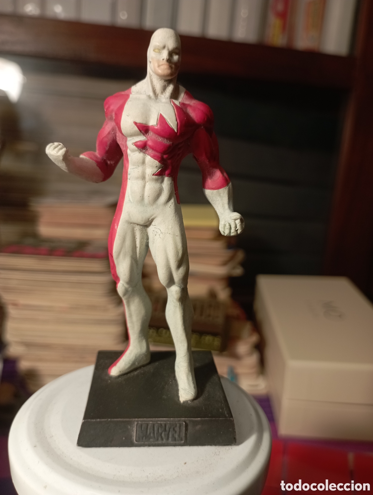 Figuras de Goma y PVC: Figura de plomo Marvel. Guardian. Sobre 10 cm