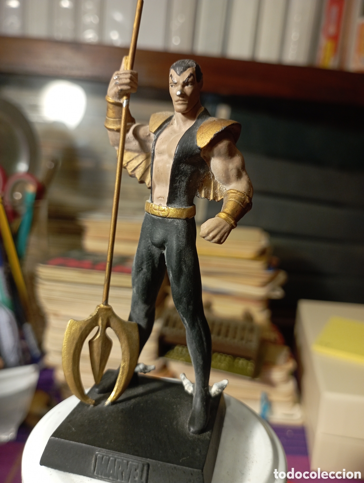 Figurines en Caoutchouc et PVC: Figura de plomo Marvel. Namor, Sobre 10 cm