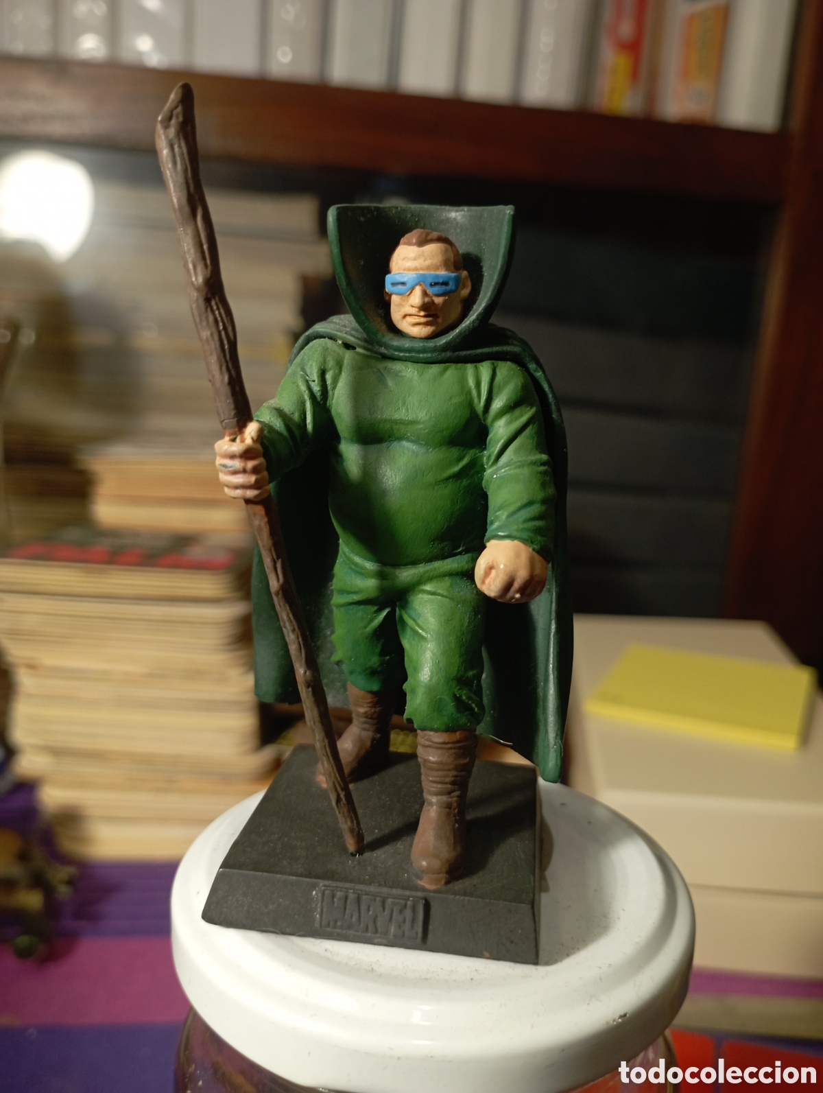 Figuras de Goma y PVC: Figura de plomo Marvel. Hombre topo, Sobre 10 cm