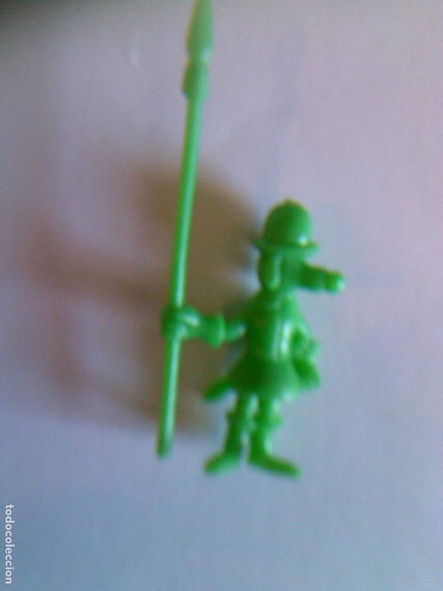 Rubber and PVC Figures: Dartacan y los tres Mosqueperros Phoskitos a&ntilde;os 80 Dunkin Soldado con lanza