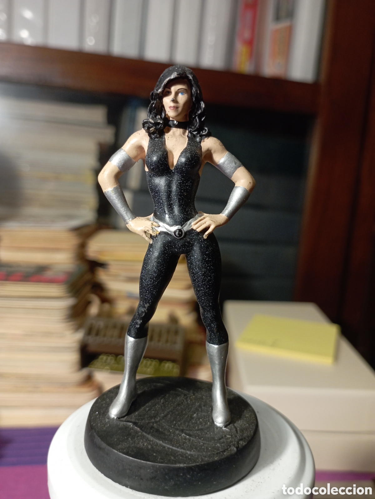 Figuras de goma y PVC: Figura de plomo DC. Donna Troy, Sobre 10 cm