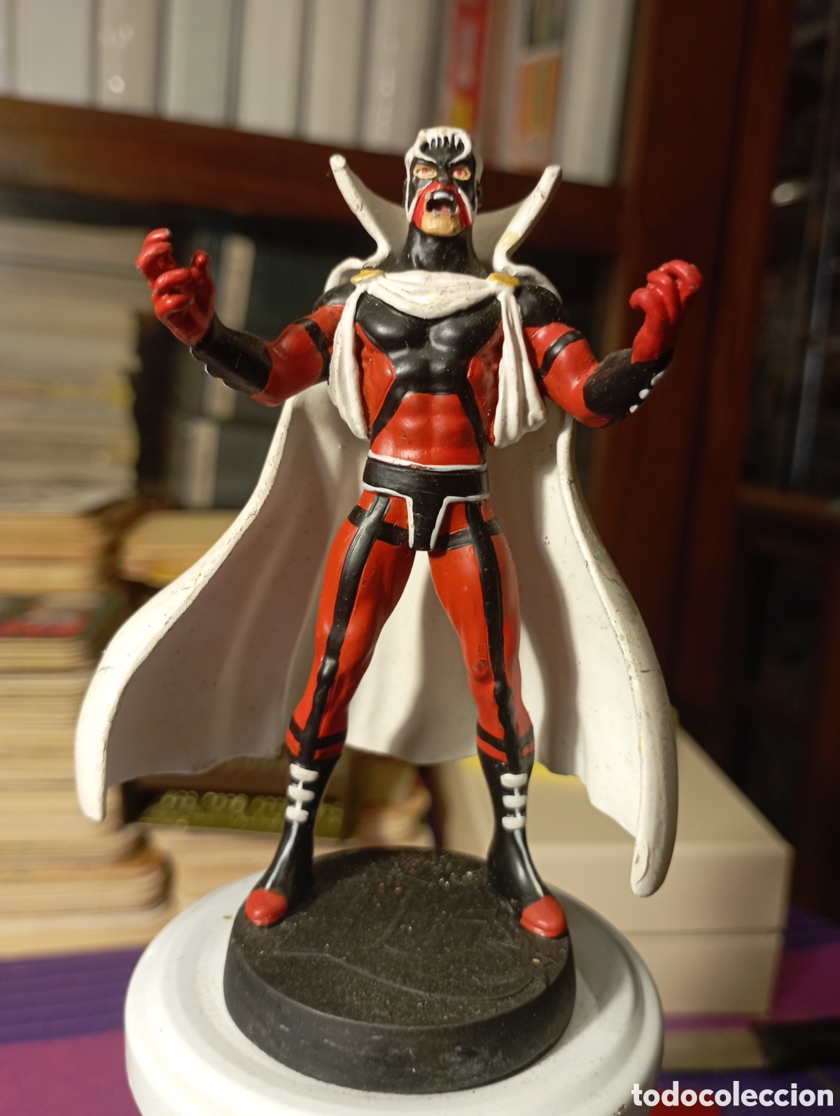 Figuras de Goma y PVC: Figura de plomo DC. Hermano sangre, Sobre 10 cm