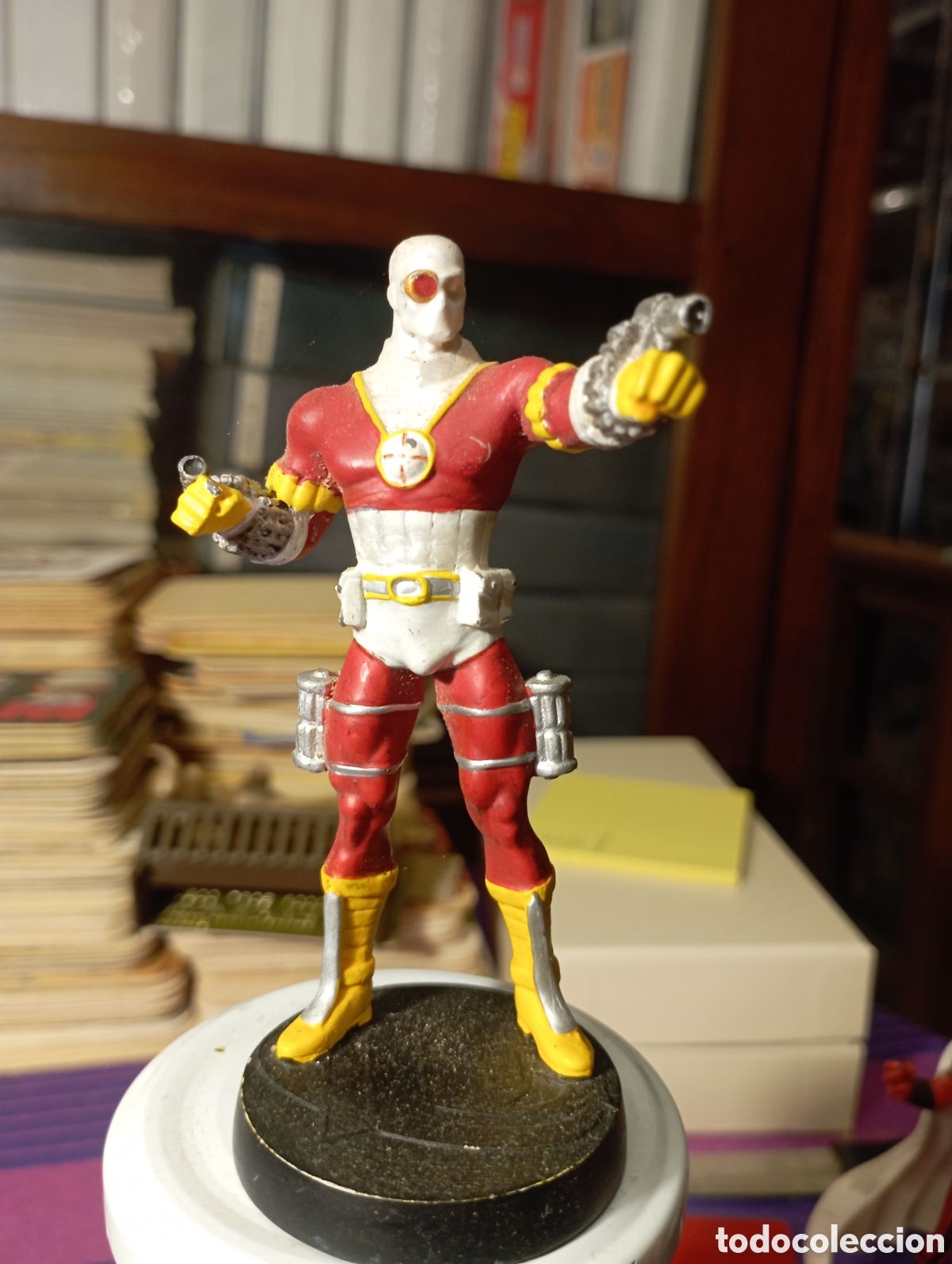 Figuras de Goma y PVC: Figura de plomo DC. Deadshot, Sobre 10 cm