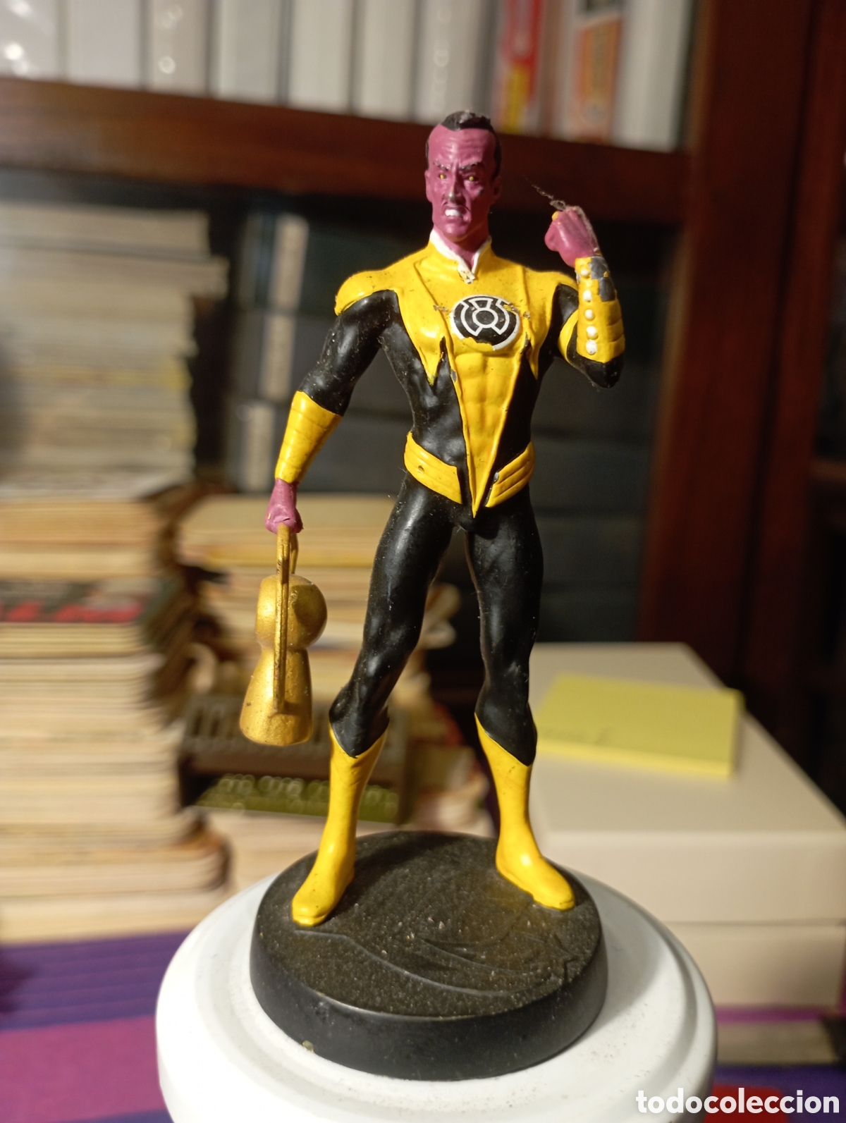 Figuras de Goma y PVC: Figura de plomo DC. Siniestro, Sobre 10 cm
