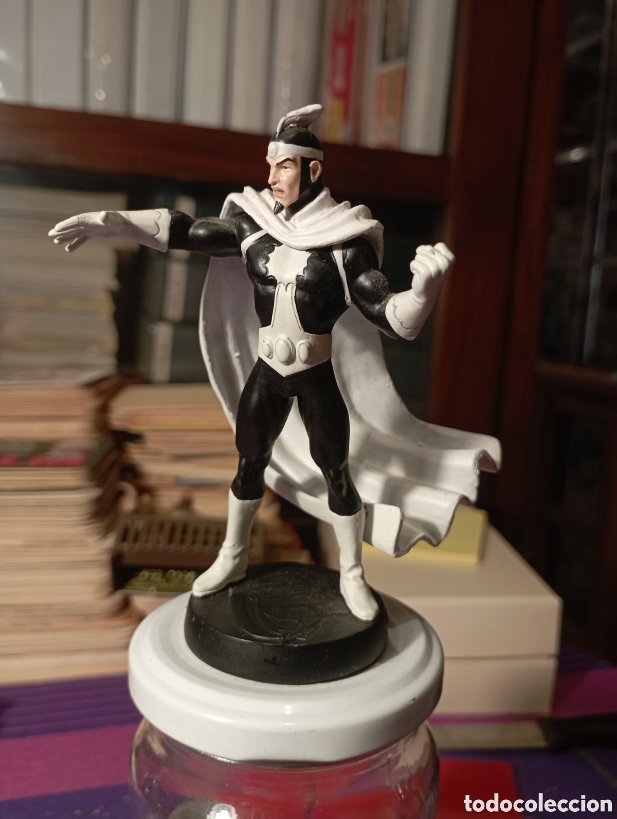 Figuras de Goma y PVC: Figura de plomo DC. Doctor Light, Sobre 10 cm