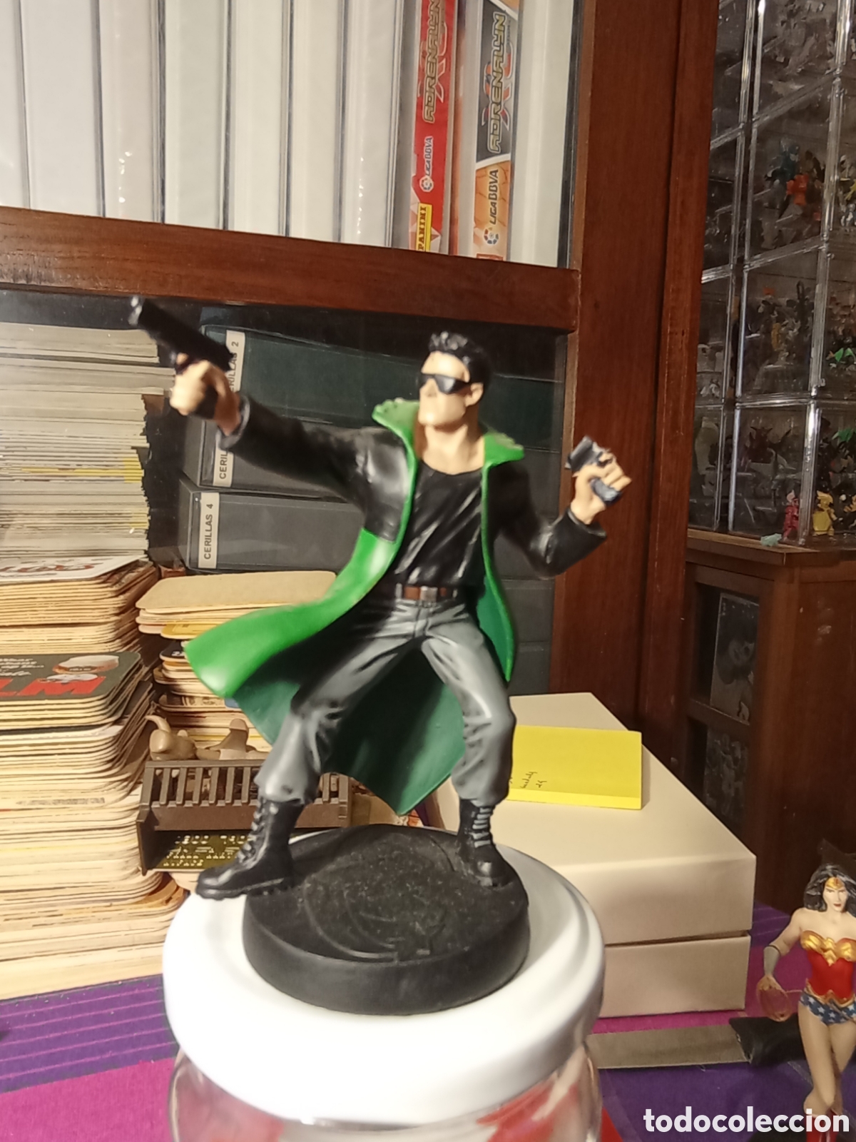 Figuras de Goma y PVC: Figura de plomo DC. Hitman, Sobre 10 cm