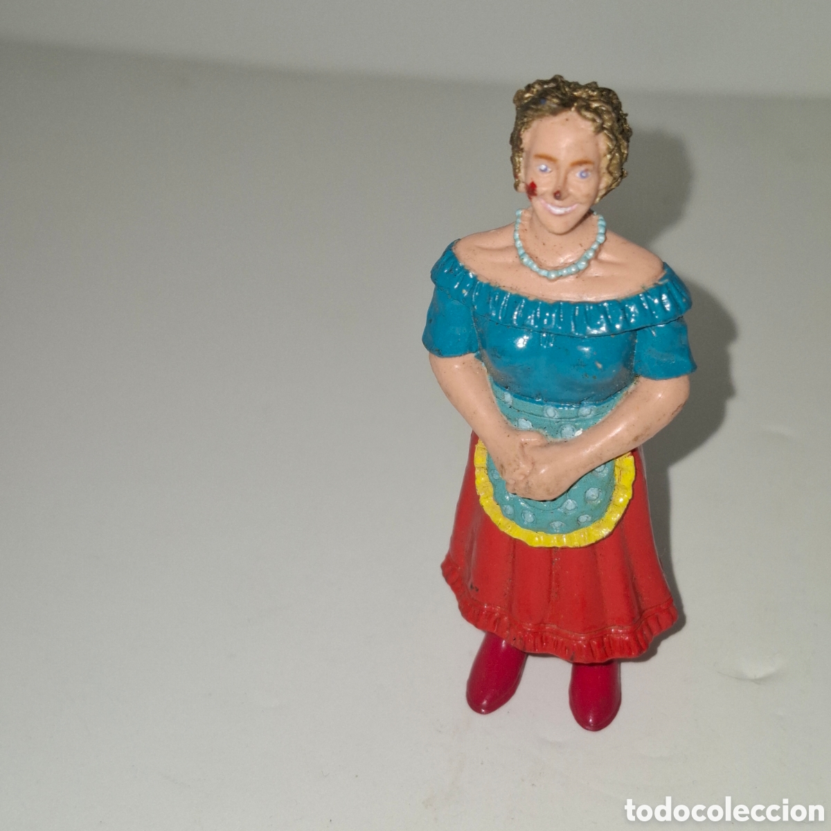 Figuras de Goma y PVC: MUJER PERSONAJE DE PIPO EL PAYASO A&Ntilde;OS 80 Y 90