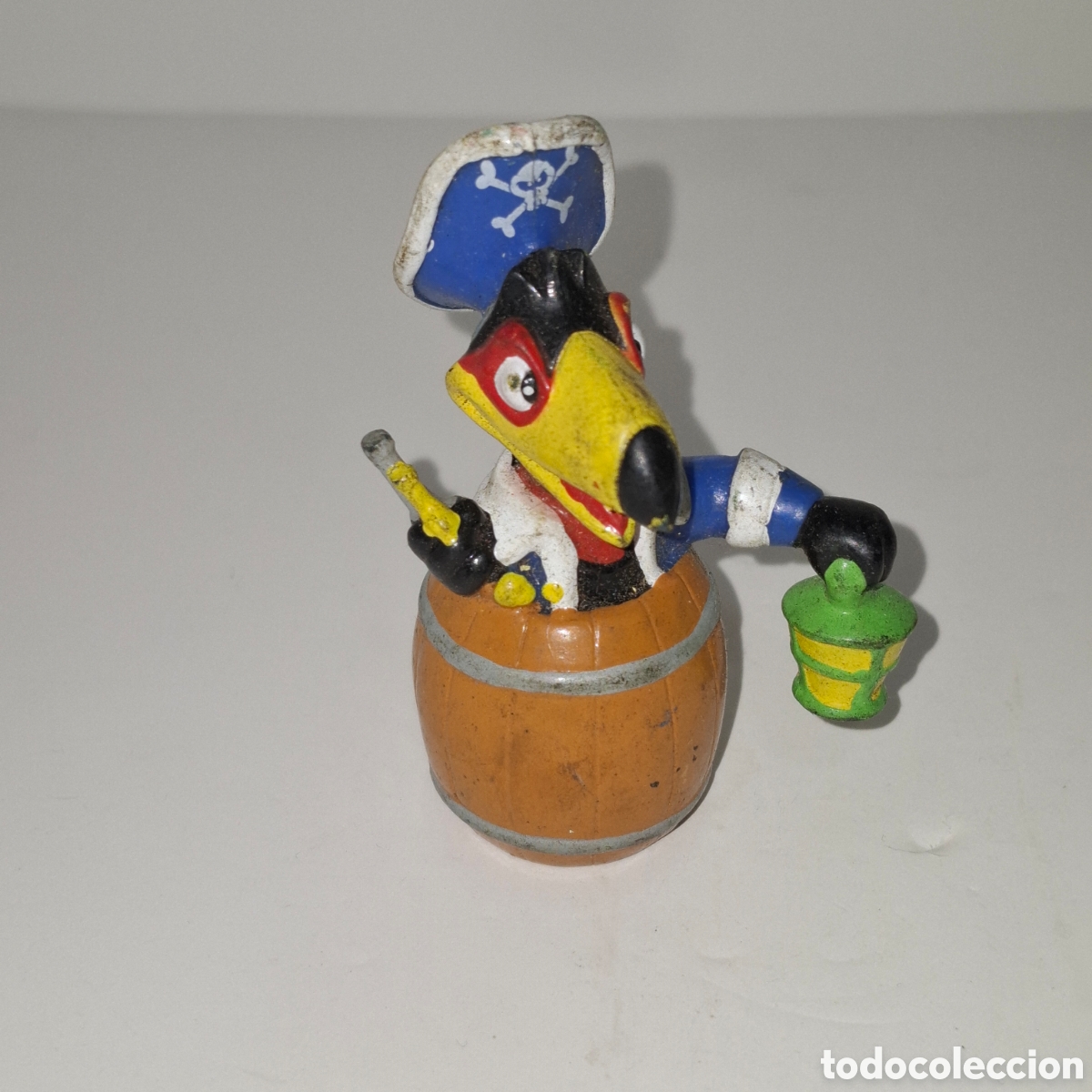 Figuras de Goma y PVC: FIGURA DE PVC A&Ntilde;OS 80 Y 90 TIMO TOEKAN LASTDODO LAST DODO PIRATA