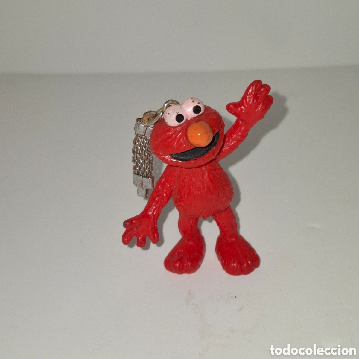 Figuras de Goma y PVC: FIGURA DE PVC MADE IN GERMANY BULLY ELMO BARRIO SESAMO MUPPETS SESAME STREET