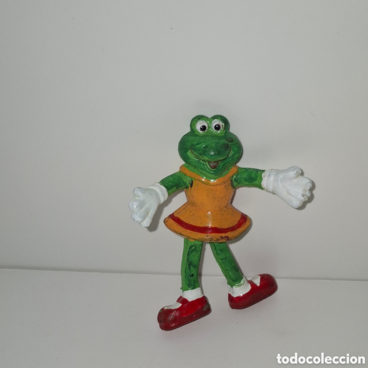 Figuras de Goma y PVC: FIGURA DE PVC A&Ntilde;OS 90 SE&Ntilde;OR FROG