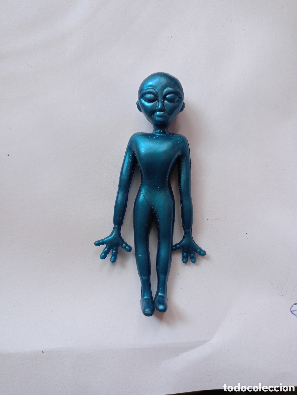 Figuras de Goma y PVC: ALIEN ANTIGUA FIGURA DE GOMA BLANDA DE 8 CM
