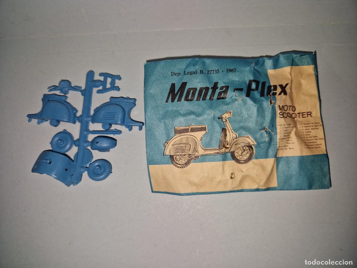 Figuras de Goma y PVC: SOBRE MONTAPLEX MOTO SCOOTER 516 MONTA PLEX SOBRE PEQUE&Ntilde;O