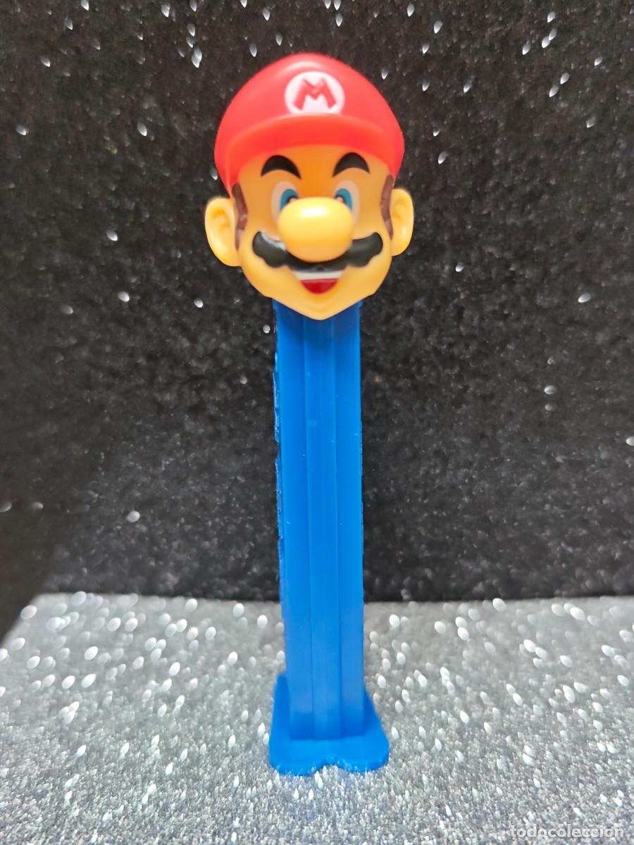 Figuras de Goma y PVC Dispensador PEZ: DISPENSADOR CARAMELOS PEZ MARIO BROS