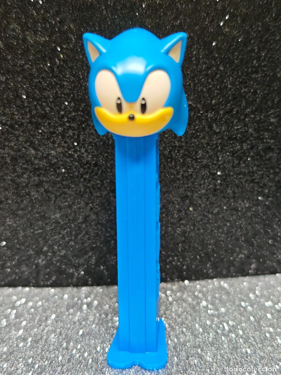 Figuras de Goma y PVC Dispensador PEZ: DISPENSADOR CARAMELOS PEZ SONIC