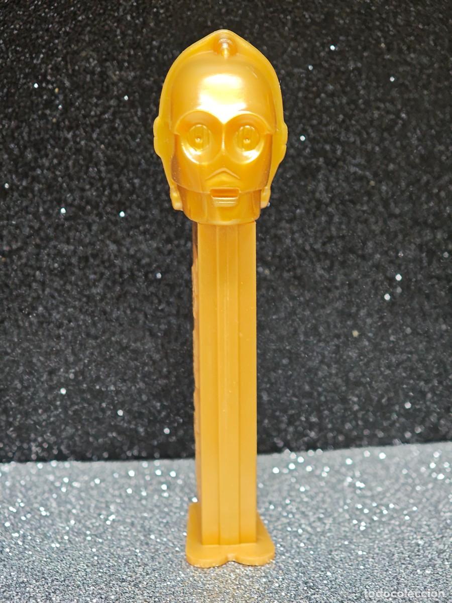 Figuras de Goma y PVC Dispensador PEZ: DISPENSADOR CARAMELOS PEZ PELICULA STAR WARS
