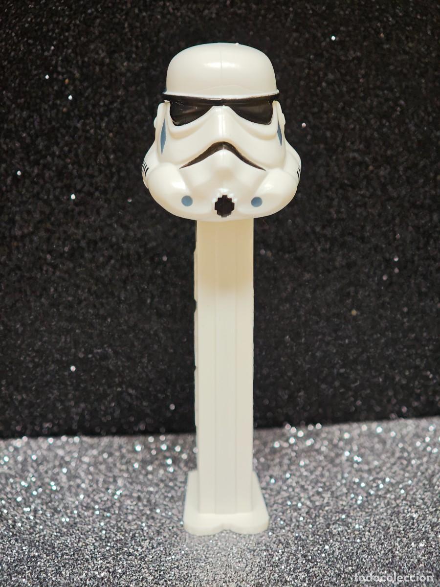 Figuras de Goma y PVC Dispensador PEZ: DISPENSADOR CARAMELOS PEZ PELICULA STAR WARS