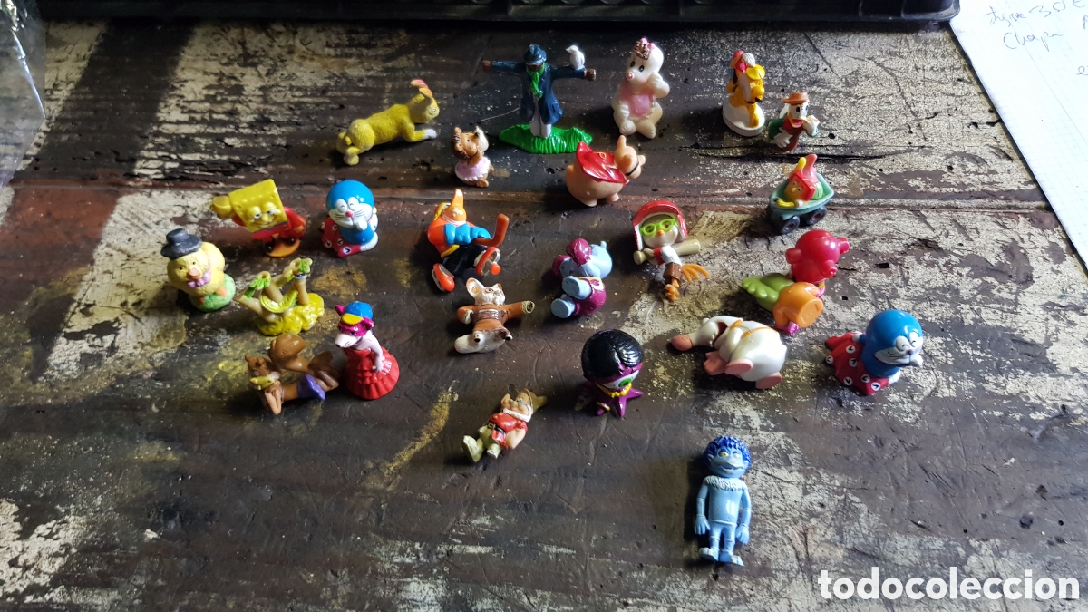 Figuras de Goma y PVC: Lote de figuras peque&ntilde;as