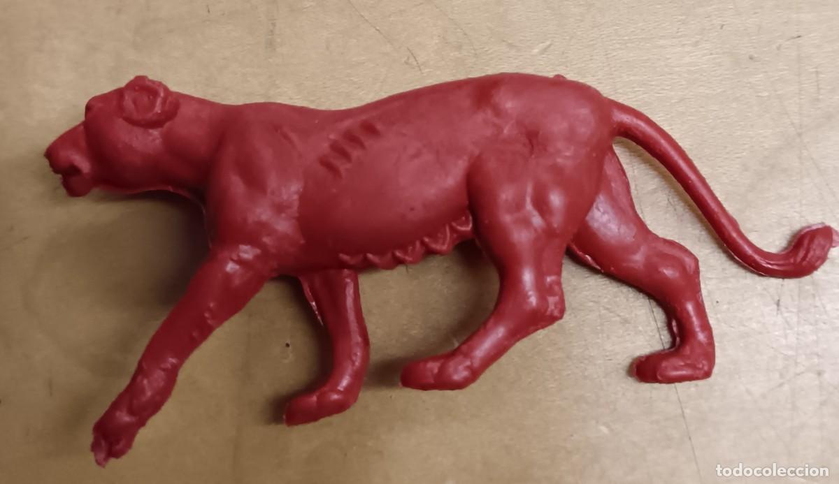 Figuras de Goma y PVC: FIGURA PANTERA ROJA ANIMALES SALVAJES DETERGENTES PERS&Aacute;N