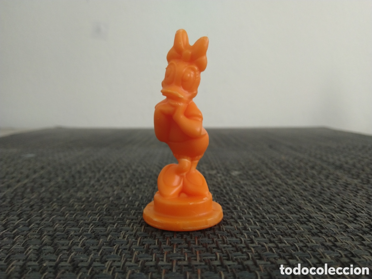 Figuras de Goma y PVC: FIGURA PVC DAISY NOVIA PATO DONALD MONOCROMA NARANJA WALT DISNEY DIBUJOS ANIMADOS TV