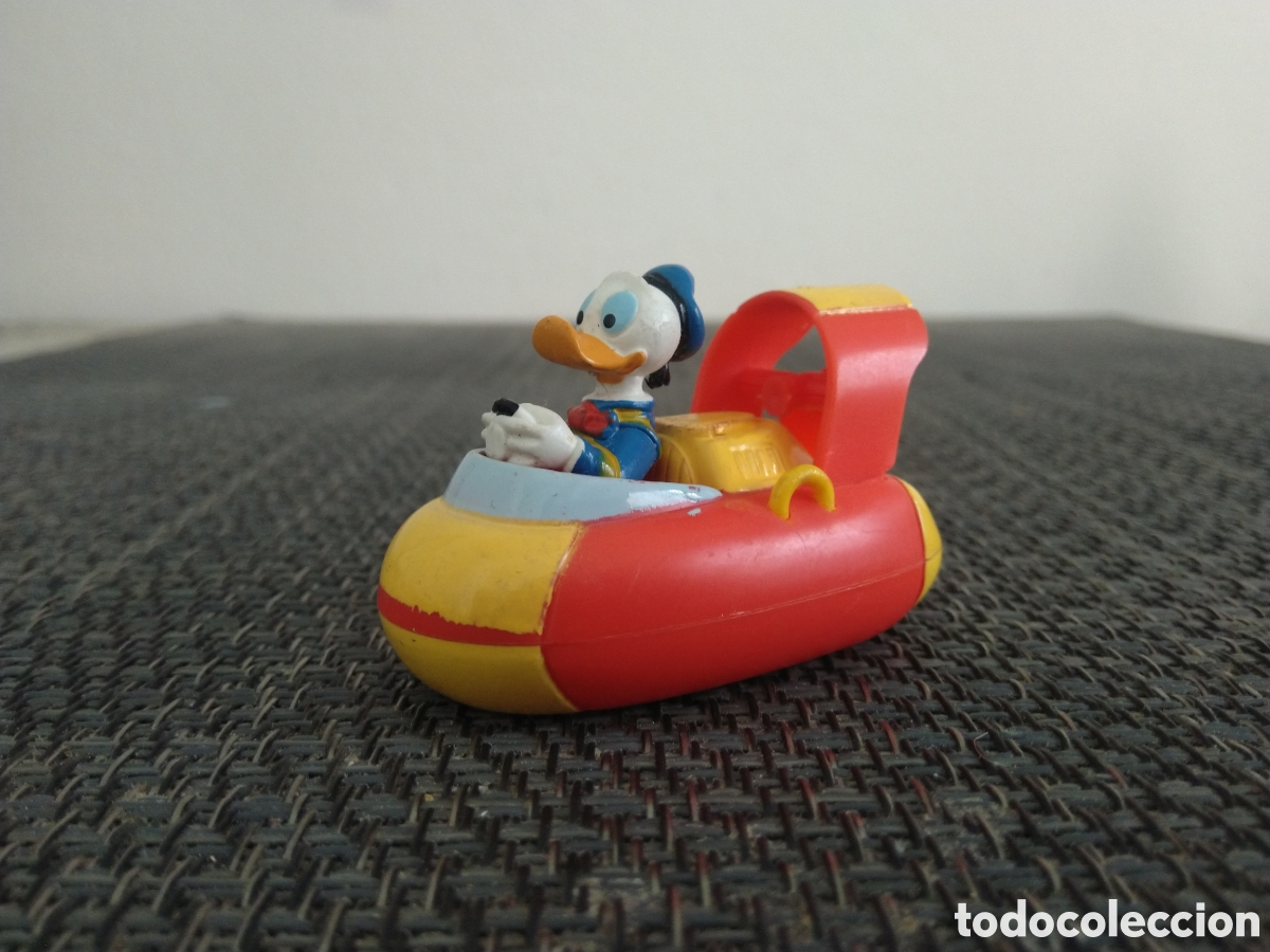 Figuras de Goma y PVC: FIGURA PVC PATO DONALD EN LANCHA MOTORA 4CM APROX MARCA &copy;DISNEY WALT DISNEY DIBUJOS ANIMADOS MICKEY