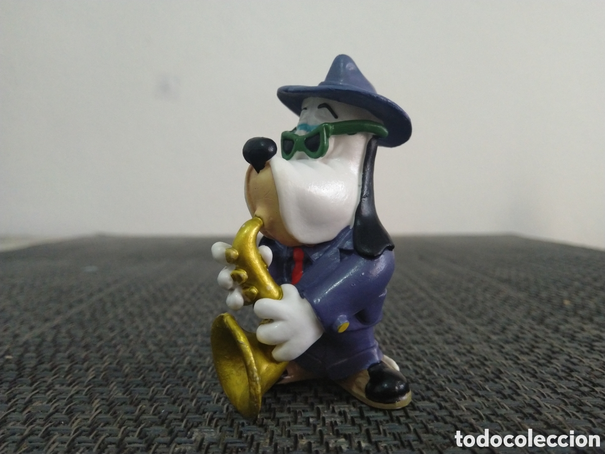 Figuras de Goma y PVC: FIGURA PVC DROOPY MD TOYS BELGIUM TEX AVERY CARTOONS DIBUJOS ANIMADOS A&Ntilde;OS 80 PERRO DOG SAXO MUSICO