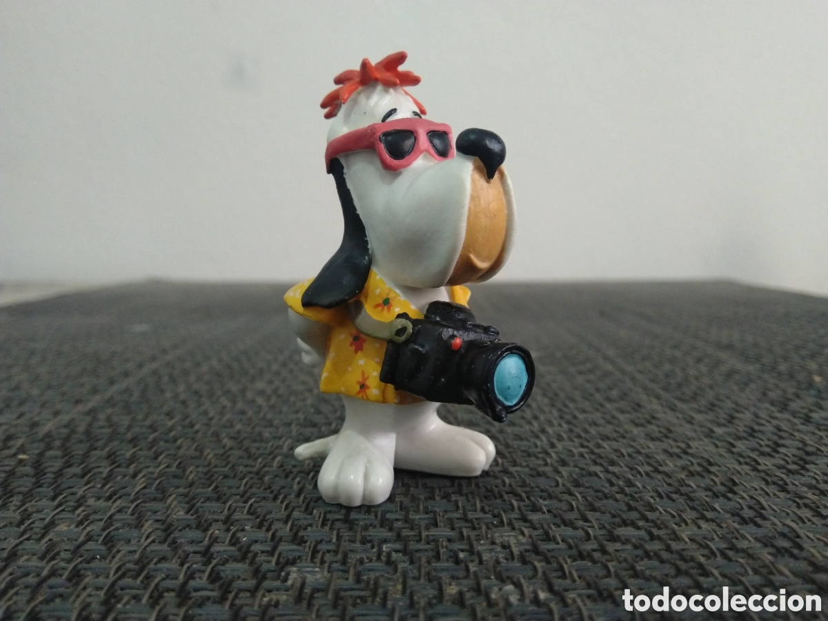 Figuras de Goma y PVC: FIGURA PVC DROOPY MD TOYS BELGIUM CARTOONS DIBUJOS ANIMADOS A&Ntilde;OS 80 PERRO DOG CAMARA FOTOS