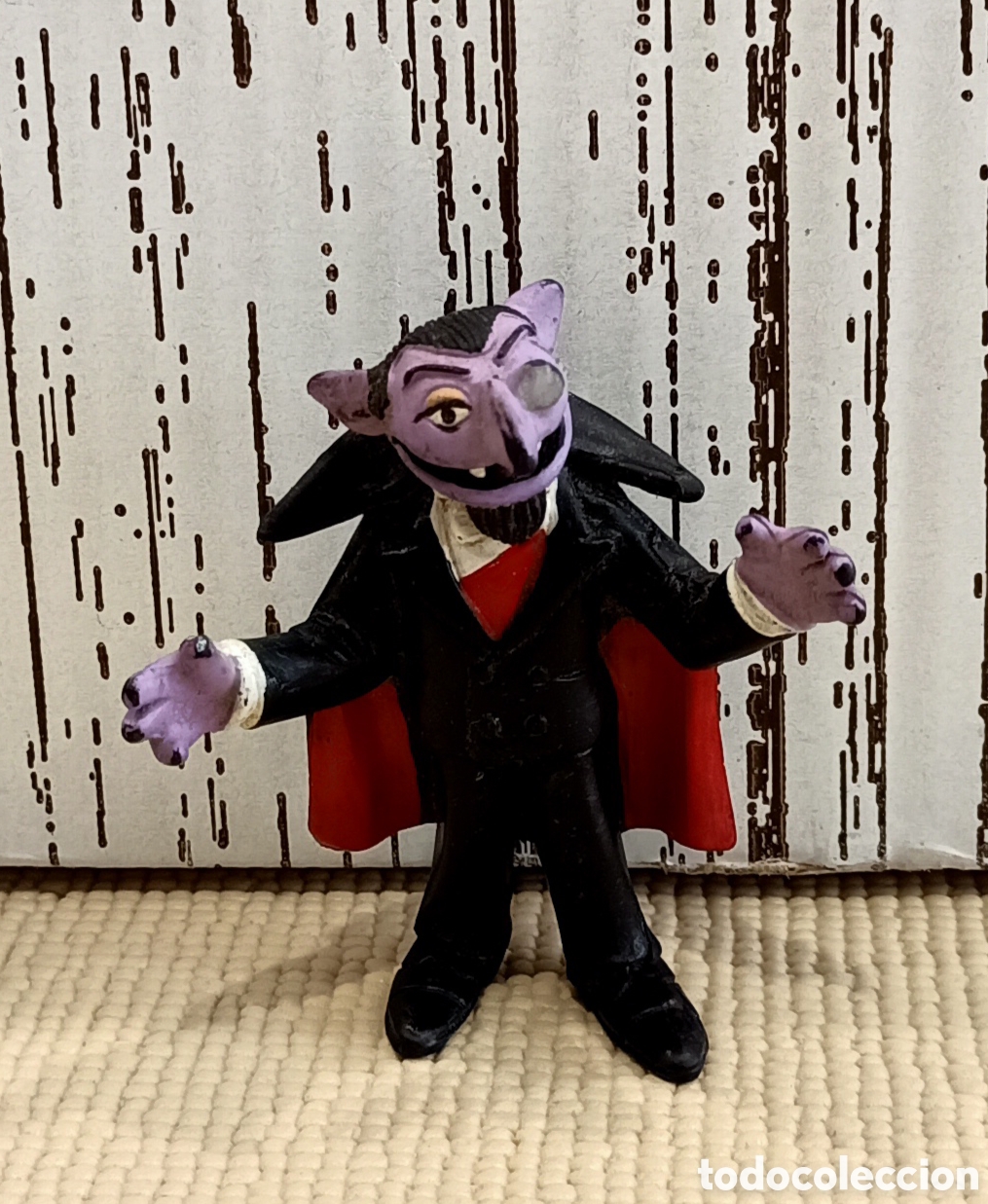 Figuras de Goma y PVC: Conde Draco Barrio Sesamo a&ntilde;os 80 Comics Spain