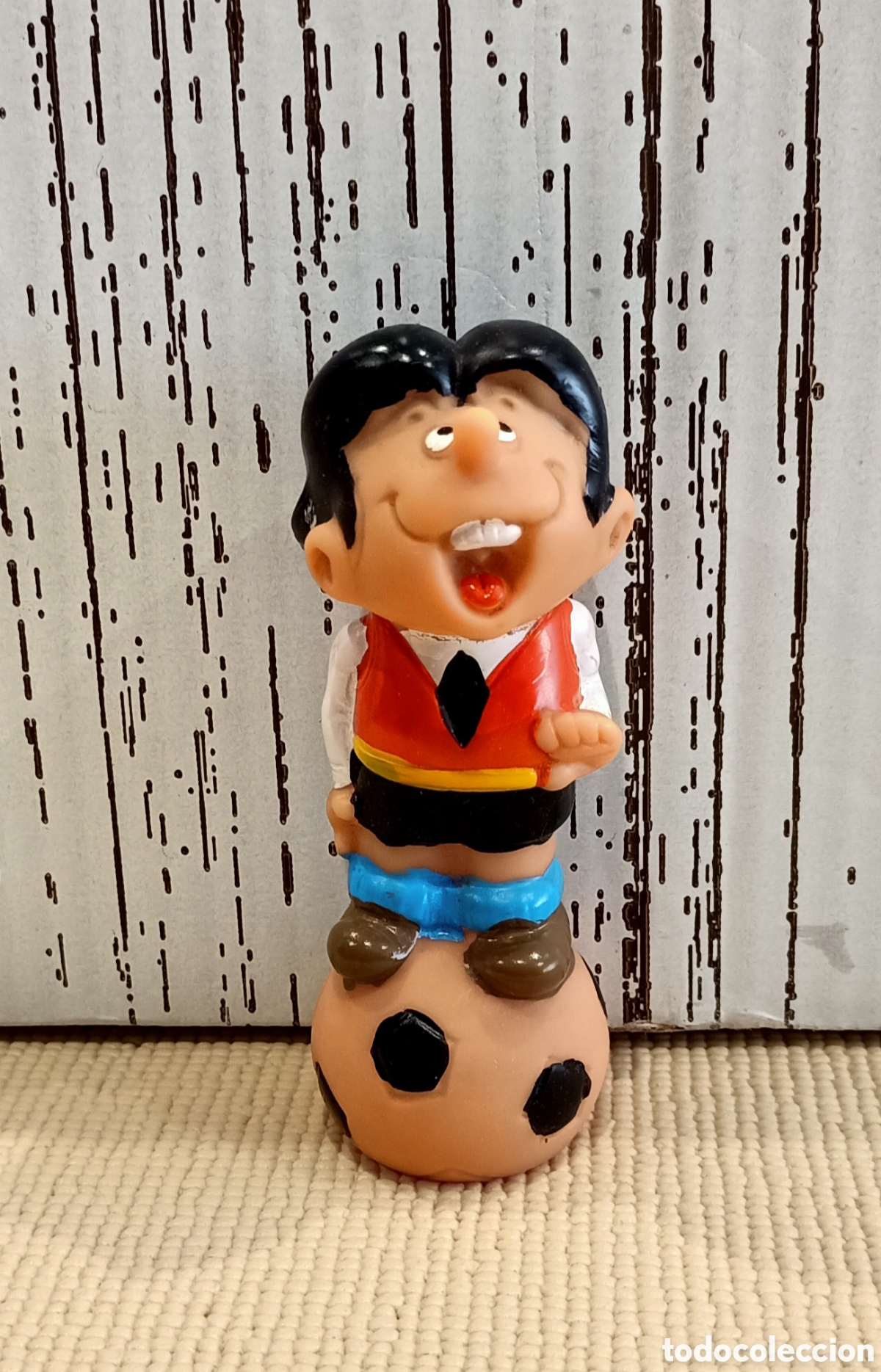 Figuras de Goma y PVC: Zipi y Zape mu&ntilde;eco de goma Jugasa