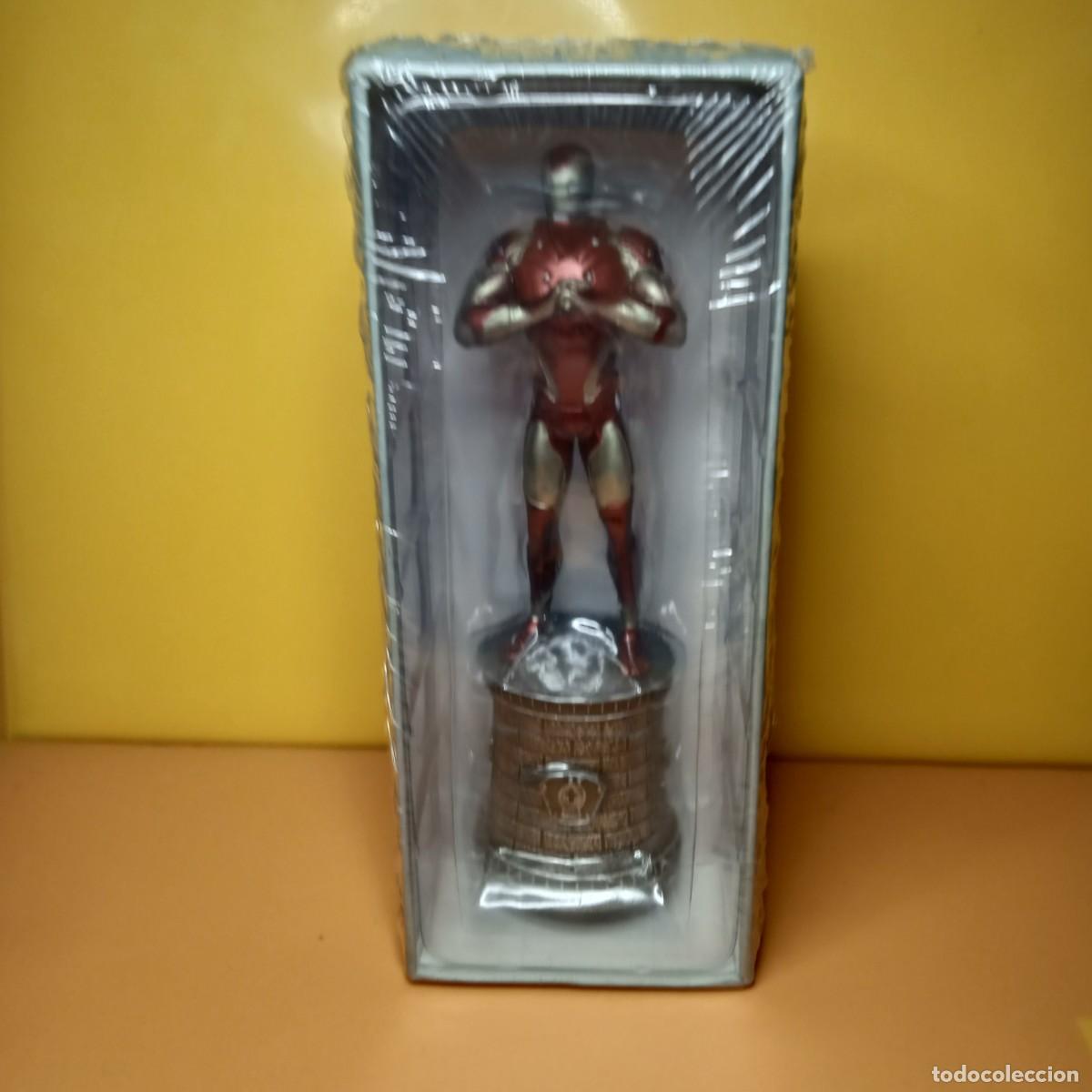 Figuras de Goma y PVC: EAGLEMOSS MARVEL: FIGURA N&ordm; 2 IRON MAN, DE LA COLECCI&Oacute;N : CHESS COLLECTION (AJEDREZ)