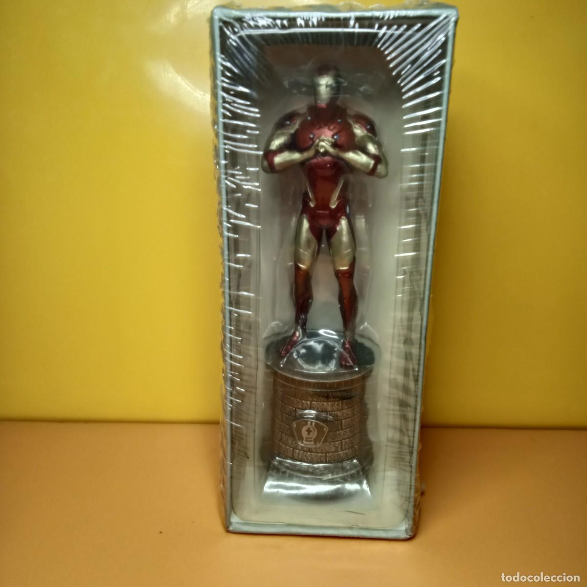 Figuras de Goma y PVC: EAGLEMOSS MARVEL: FIGURA N&ordm; 2 IRON MAN, DE LA COLECCI&Oacute;N : CHESS COLLECTION (AJEDREZ)