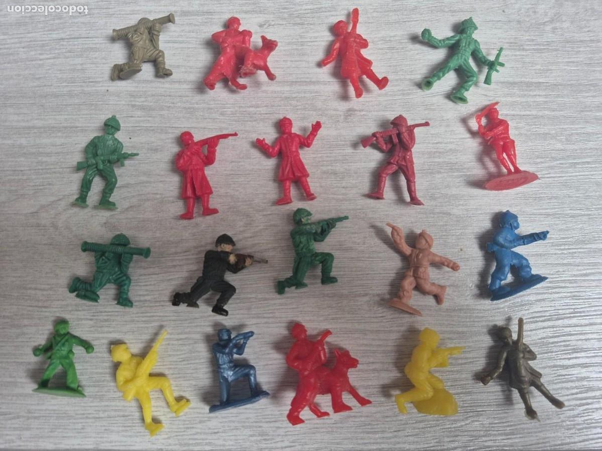 Figuras de Goma y PVC: LOTE 19 SOLDADOS DUNKIN FIGURAS PREMIUM PASTELITO SOLDADO
