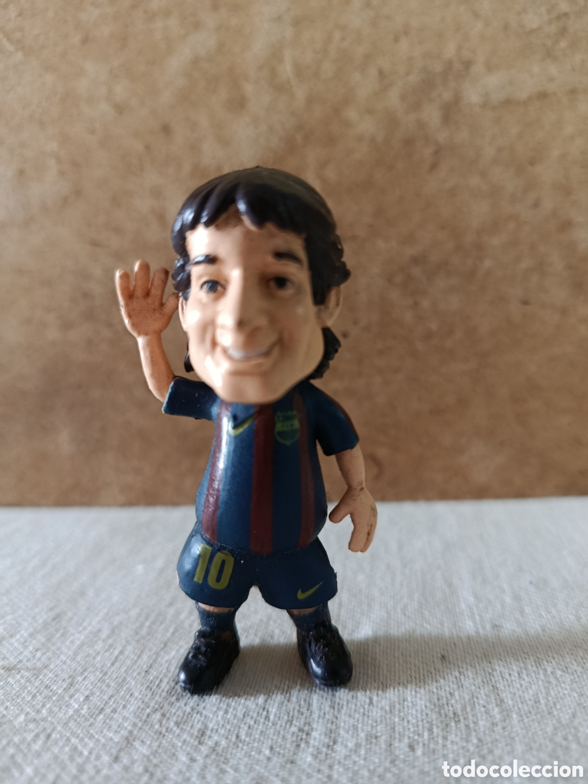 Figuras de Goma y PVC: figura de PVC de Lionel Messi hecha por la marca Comansi