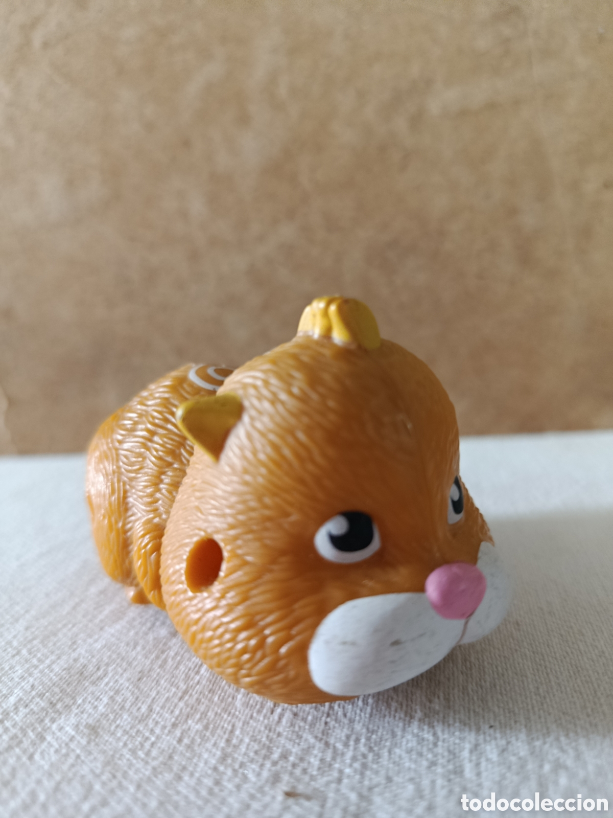 Figuras de Goma y PVC: figura de h&aacute;mster (Zhu Zhu Pets de McDonald's 2012)