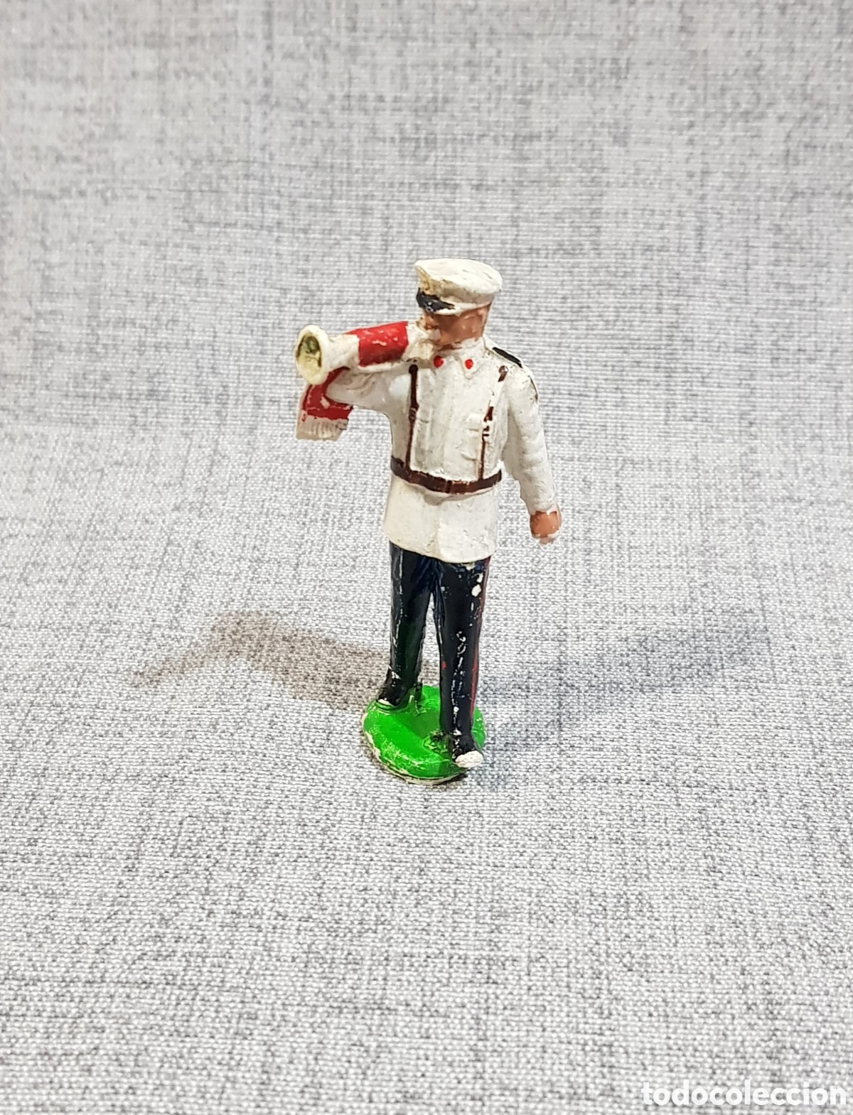 Figuras de Goma y PVC: CORNETA SOLDADO TROMPETISTA INFANTER&Iacute;A DE MARINA SOLDADITO PL&Aacute;STICO &iquest;REAMSA PECH JECSAN NOVOL&Iacute;NEA..?