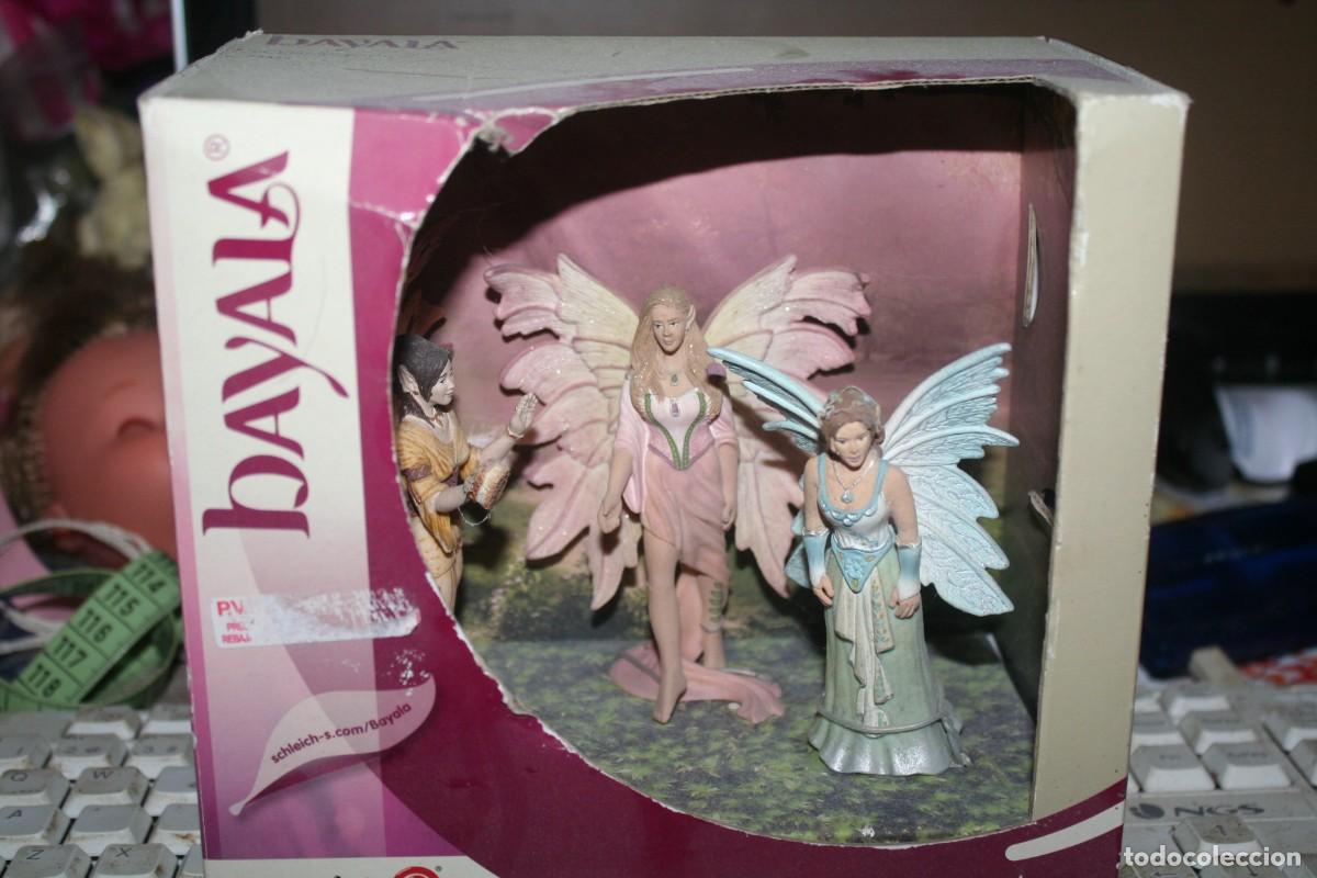 Figuras de goma y PVC: caja mu&ntilde;ecos bayala schleich - Foto 3