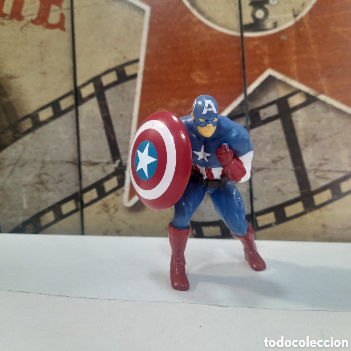 Figuras de Goma y PVC: Figura Marvel: Capit&aacute;n Am&eacute;rica