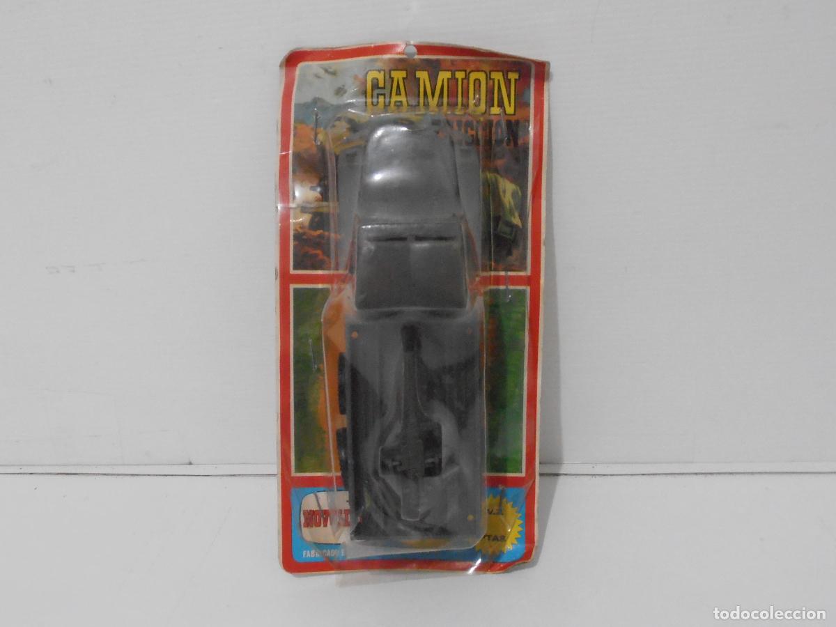 Figuras de Goma y PVC: BLISTER NOVOLINEA, CAMION FRICCION USA REF 34, MADE IN SPAIN A&Ntilde;OS 70