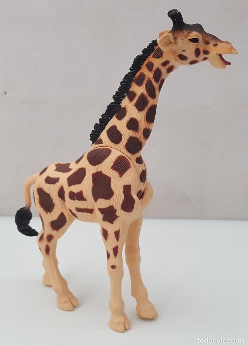 Figuras de Goma y PVC: FIGURA JIRAFA 16 CM DE ALTO ARTICULADA, PVC O GOMA DURA