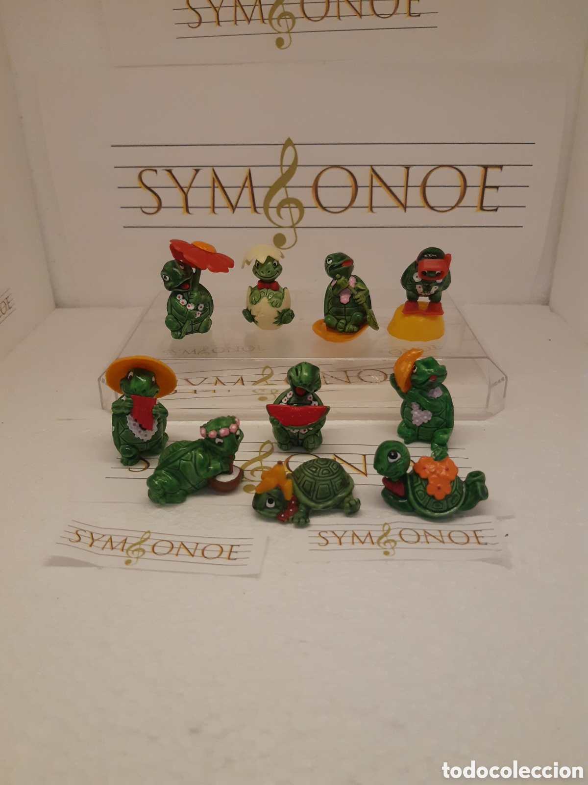 Figuras de Goma Kinder: Colecci&oacute;n completa tortualegres tortuga kinder sorpresa
