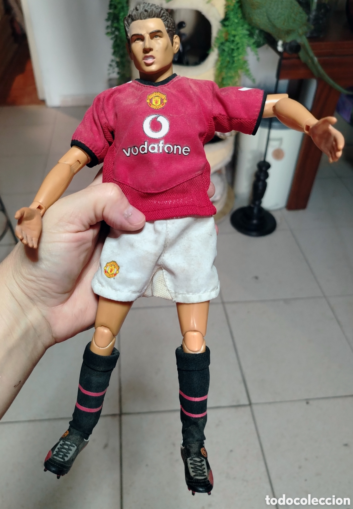 Figuras de Goma y PVC: Figura futbolista Cristiano Ronaldo