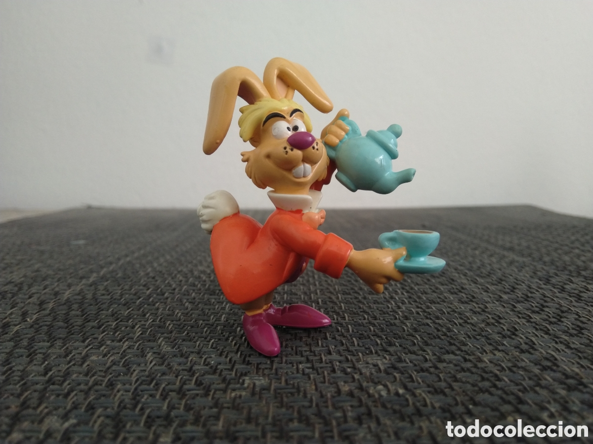 Rubber and PVC Figures: FIGURA PVC ALICIA EN EL PAIS DE LAS MARAVILLAS DE WALT DISNEY ALICE IN WONDERLAND LIEBRE