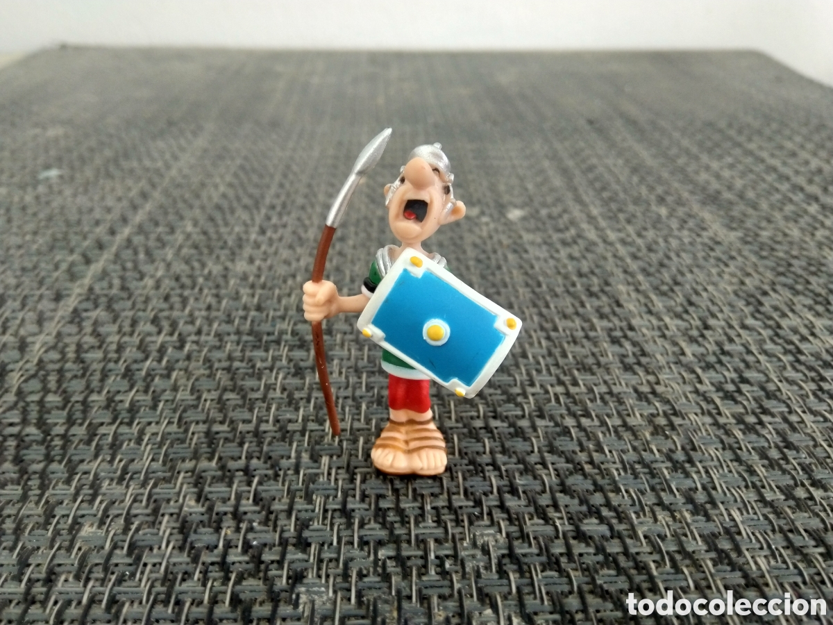 Figuras de Borracha e PVC: FIGURA PVC ASTERIX Y OBELIX PLASTOY UDERZO GOSCINNY LEGIONARIO SOLDADO IDEAFIX MORDIENDO EL CULO