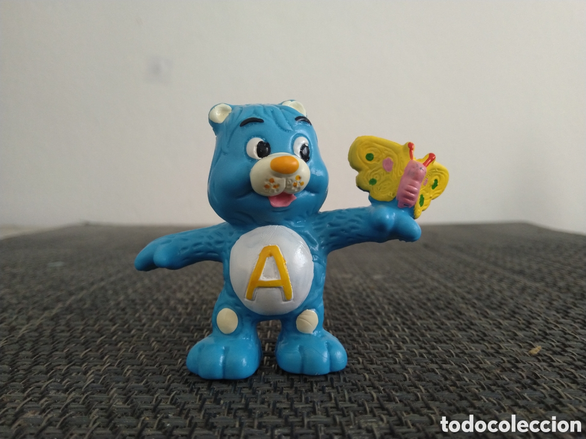 Figuras de Goma y PVC: FIGURA PVC OSO OSOS AMOROSO AMOROSOS MARCA W SERIE TV DIBUJOS ANIMADOS AZUL MARIPOSA