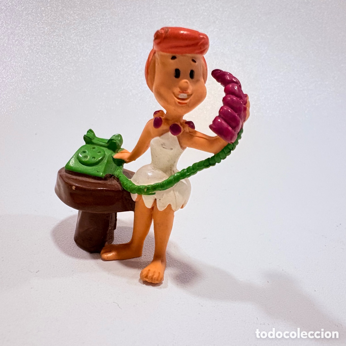 Gummi- und PVC-Figuren: figura mu&ntilde;eca vilma los picapiedra pvc comic spain