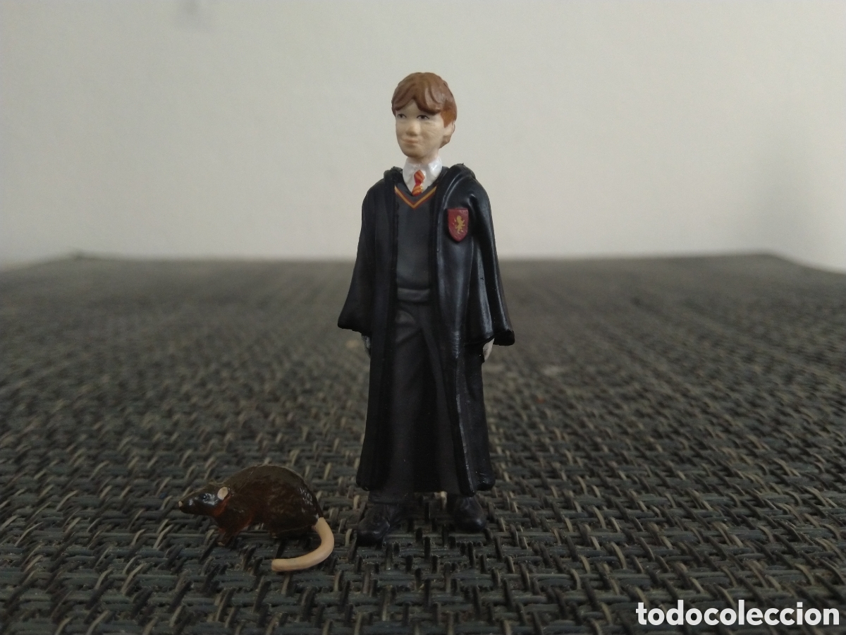 Figuras de Goma y PVC: FIGURA PVC HARRY POTTER SCHLEICH 5CM RON WEASLY RATA SCABBERS